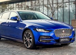 Niebieski, Jaguar XE, Przód