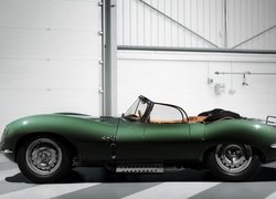 Zielony, Jaguar XKSS, 1957, Zabytkowy