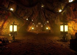 Jaskinia z gry Star Wars Battlefront 2