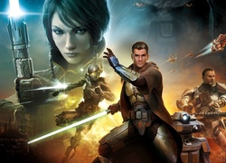 Star Wars: The Old Republic, Postacie, Walka