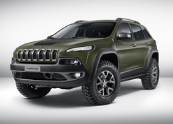 Jeep Cherokee KrawLer z 2015 roku w kolorze matowej zieleni