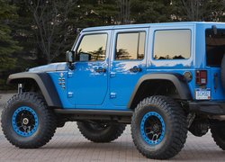 Niebieski, Jeep Wrangler Maximum Performance