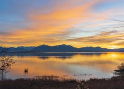 Jezioro Chiemsee w Niemczech