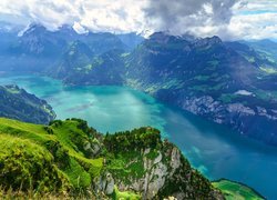 Góry, Jezioro Czterech Kantonów, Szwajcaria