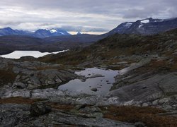 Jezioro Gautelisvatnet w Norwegii