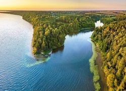 Jezioro Kaunas Reservoir na Litwie