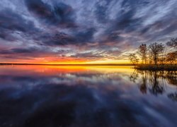 Jezioro Lake Chatfield w Kolorado