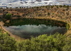 Jezioro Montezuma Well w pobliżu miejscowości Rimrock w Arizonie