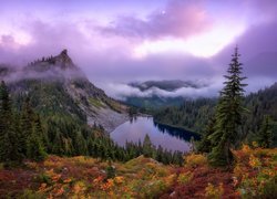 Jezioro Valhalla Lake w Górach Kaskadowych