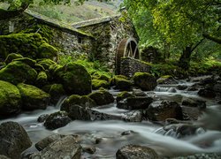 Kamienny młyn w Borrowdale