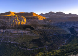 Kanion Ordesa w hiszpańskich Pirenejach