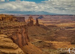 Kanion, Park Narodowy Canyonlands, Utah, Stany Zjednoczone