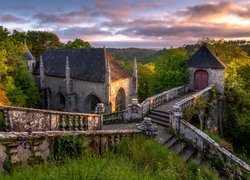 Kaplica Sainte-Barbe w miejscowości Le Faouet we Francji