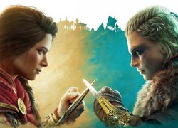 Kassandra i Eivor w Assassins Creed Crossover Stories