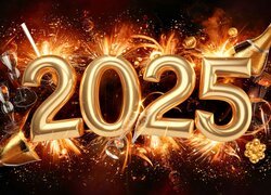 Nowy Rok, 2025, Grafika