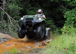 Kierowca na Quadzie ATV