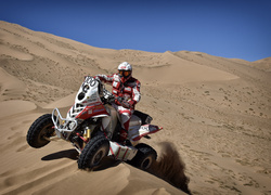 Quad Yamaha Raptor 700, Rafał Sonik, Dakar