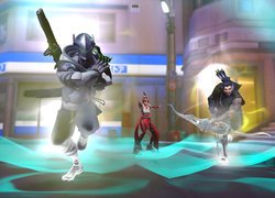 Gra, Overwatch 2, Postacie, Kiriko, Genji, Hanzo, Wojownicy