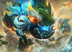 Kog Maw i Shan Hai Scrolls z gry League of Legends