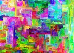 Kolorowa abstrakcyjna mozaika