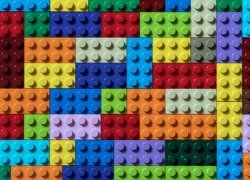 Kolorowe klocki lego