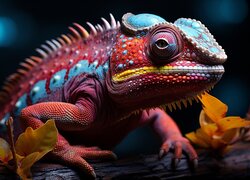 Kolorowy kameleon