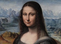 Kobieta, Mona Lisa, La Gioconda or The Mona Lisa, Nieznany autor, Kopia, Muzeum Narodowe Prado, Madryt, Hiszpania