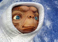 Kosmita-postać z filmu fantasy E.T