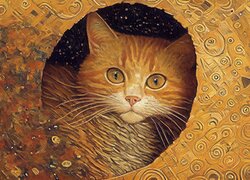 Kot, Malarstwo, Obraz