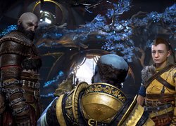 Gra, God of War Ragnarok, Kratos, Atreus