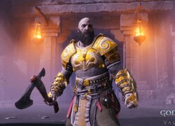 Kratos z gry God of War Ragnarok Valhalla