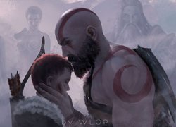 Gra, God of War, Kratos, Atreus, Syn