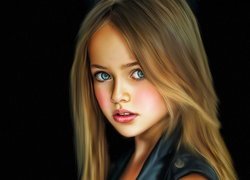 Kobieta, Aktorka, Kristina Pimenova, Grafika