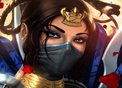 Księżniczka Kitana z gry Mortal Kombat