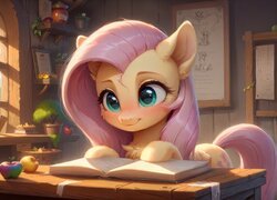 Kucyk Fluttershy z serialu animowanego My Little Pony