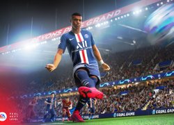 Kylian Mbappe w grze Fifa 21