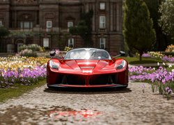 Gra, Forza Horizon 4, Czerwone, LaFerrari