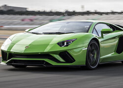 Lamborghini Aventador S w zielonym kolorze