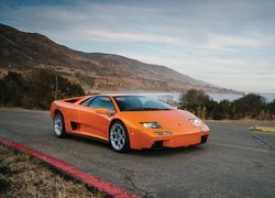 Pomarańczowy, Lamborghini Diablo VT