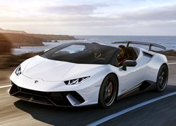 Lamborghini Huracan Spyder Performante, 2018, Droga