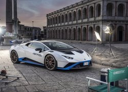 Lamborghini Huracan STO na planie filmowym