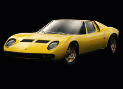 Żółty, Lamborghini Miura P400 SV, 1971