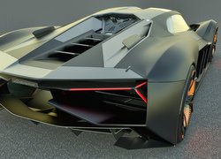 Lamborghini Terzo Millennio Concept, Tył