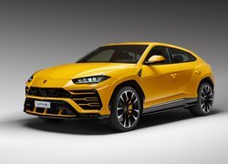 Żółte, Lamborghini Urus, SUV, 2018