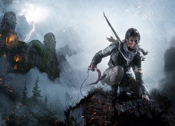 Lara Croft w grze Rise of the Tomb Raider: Baba Yaga- Świątynia Wiedźmy