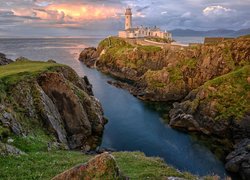 Latarnia morska Fanad Head w Irlandii