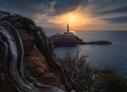 Latarnia morska Faro de Cala Figuera na Majorce