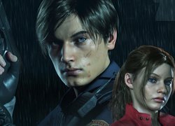 Gra, Resident Evil 2, Leon S Kennedy, Claire Redfield