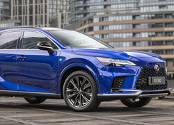 Niebieski, Lexus RX F Sport