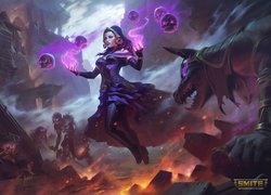 Smite Battleground of the God, Postać, Liliana Vess Nu Wa, Kobieta, Czaszki